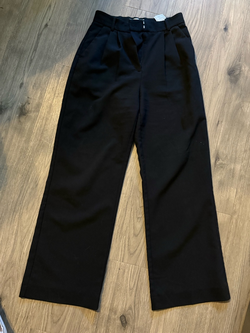 Abercrombie & Fitch Black Wide Leg Pants
